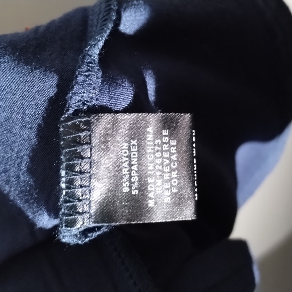 NFL New England Patriots Tshirt M Navy nwt - Picture 8 of 8